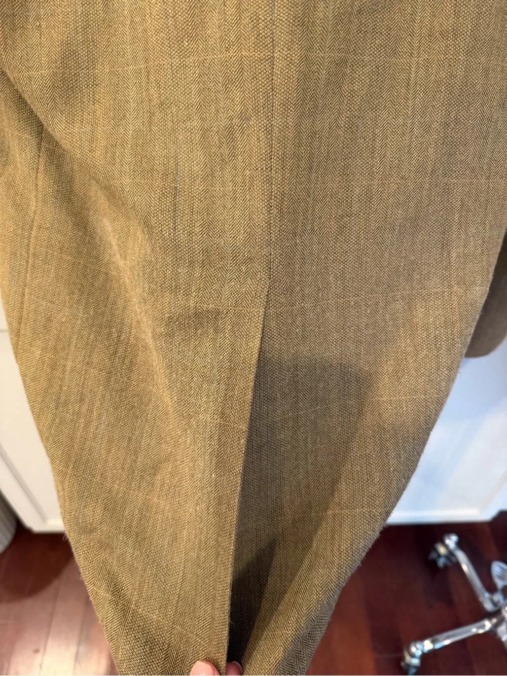 Lauren Ralph Lauren Men's Tan Sport Coat Blazer - Classic Two-Button Notch Lapel